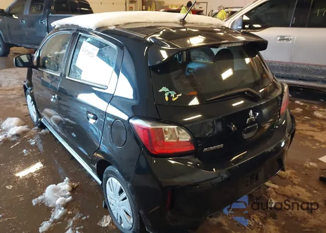 2022 Mitsubishi Mirage Es/Le z USA, uszkodzony, nr VIN ML32AUHJ4NH005255